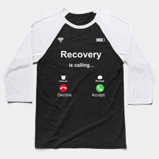 Sobriety Baseball T-Shirt